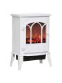 Electric Fireplace Stove, Freestanding Fireplace Heater, 750W/1500W