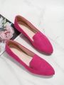 Women's Spring And Autumn New Style Flat Shoes, Fashionable Pointed Toe Work Shoes, Soft And Comfortable