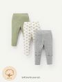 Cozy Cub Baby Girl Pants 3-Piece Set