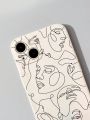 LineHome Line Drawing Face Anti-drop Phone Case For Iphone
