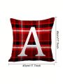 Tim Lord 1pc Letter Printed Pillowcase