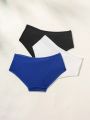 SHEIN 3pcs Women's Triangle Panties Set