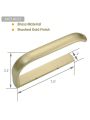 BESy 1pc Brass Toilet Tissue Paper Holder Bathroom Accessories Wall Mounted, Rust Protection