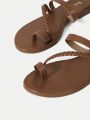 SHEIN VCAY Flat Sandals