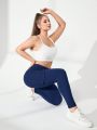 Plus Size Yoga Pants With Side Pockets