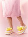 SHEIN X Cardcaptor Sakura Cartoon Plush Indoor Slippers