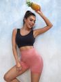 Yoga Basic Scrunch Butt Seamless Sports Shorts
