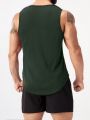 Daily&Casual Men Letter Graphic Sports Tank Top