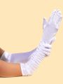 1pc Long Elastic Women's Party Dance Sleeve Gloves