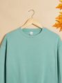 Female Teenagers Casual Long-sleeved Round Neck Sweatshirt Suitable For Autumn And Winter