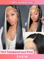 Kinky Straight T Part Lace Wig With 613 Blonde Hair Real Human Hair Lace Frontal Closure Wig With Front Baby Hair Pre Plucked Natural Hairline Wig Ombre Color