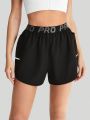 Women'S Sport Shorts With Side Phone Pocket