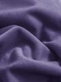 2pcs Velvet Pillowcases In Lavender Amethyst Color
