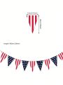 1 Set Of American Pennants (9 Pieces)