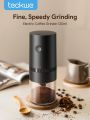 Teckwe Electric Coffee Grinder Machine,Portable Coffee Grinder,Mini Coffee Grinder,USB Rechargeable Coffee Grinder,Modern Portable Coffee Grinder For Kitchen Office