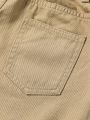 Tween Boys' Distressed And Printed Denim Jeans