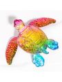 Crystal Sea Turtle Decor Gifts for Women, Sea Turtles Statue Blown Art Glass Animals Sculpture Collection Figurine Home Decor, Paperweight Birthday Present for Best Frien