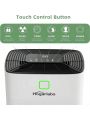 HOGARLABS 30 Pin Dehumidifiers Up to 2000 Sq Ft for Continuous Dehumidify, Home Dehumidifier with Digital Control Panel and Drain Hose for Basements, Bedroom, Bathroom