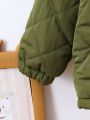 Baby Boys' Hooded Jacket With Plush Lining