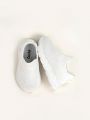 Cozy Cub Baby Shoes Single Color Soft, Lightweight, Breathable, Elastic, Fit Baby Feet, Easy Slip-On, Sports Shoes
