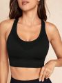 Running Women's Solid Color Simple Sports Bra