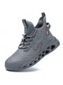 Men's Steel Toe Work Safety Shoes Proof Anti-skid Work Boots Lightweight Breathable Industrial Construction Sneakers