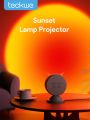 Teckwe Sunset Lamp Spotlight,Sunset Lamp Projector,Mini Creative Projection Ambient Light For Photography Selfie Home & Bedroom Decor Coffee Store