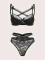 ROMWE Goth Ladies' Sexy Lace Lingerie