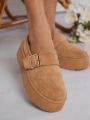 Women's Fashionable Thick-Soled Single Shoes