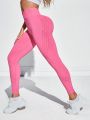 Yoga Basic Women's Wide Waistband Sports Leggings