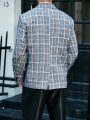 Manfinity Men's Plus Size Suit Jacket
