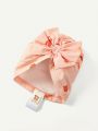 Cozy Cub Newborn Baby Girl's 6pcs Gift Box Set Including Floral Print Short Sleeve Lap Shoulder Bodysuit, Hat, And Gloves
