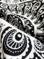 2pcs Bohemian Pattern Pillow Cover & Decorative Pillowcase For Bed
