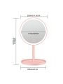 L120 Pink 5x Magnifying Makeup Mirror, Beauty Accessory
