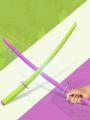 1pc 3d Printed Scalable Samurai Sword Creative Toy, Stress Relieving & Popular Item