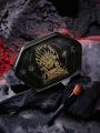 Game of Thrones X SHEIN Black Irregular Shaped Portable Cosmetic Bag