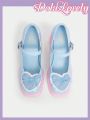 Dola Lovely Women'S Pink And Blue Contrast Color High Heels, Lolita Princess Shoes