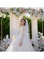Gold Arch Backdrop Stand Set of 3 (6FT/6.6FT/7.2FT)Metal Wedding Arch Stand Gold Arched Frame for Ceremony Indoor Outdoor Decoration,Gold
