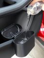 Car Cartoon Cute Garbage Bin Hanging Storage Box Mini Creative Household Car Dual-use Trash Can