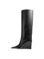 Wedge Knee High Boots for Women Booties Winter Boots