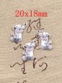 20Pcs Charms Christmas Stocking Antique Silver Color Pendants Making DIY Handmade  Finding Jewelry