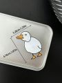 Nine Four Pop Cartoon Duck Shaped Women's Brooch