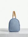 SHEIN SXY Women'S Fashionable Blue Shoulder Bag