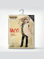Spooktacular Creations Kids Taco/Hot Dogs Costume, Unisex One-Piece Costume for Boys, Girls Halloween Dress up, Role-Playing