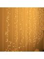 1000 Led Warm Light Fireworks String Lights, Copper Wire Fairy Lights For Window, Curtain, Garden, Yard, Patio, Home Decor, Wedding, Bedroom, Wall, Parties, Commercial Use, Pathway, Street Decoration, Greenery Projects, Creating Romantic & Cozy