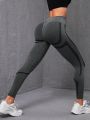 Yoga Basic Women's Colorblock Athletic Leggings