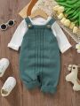 Baby Twist Knitted Sweater Crawling Clothes