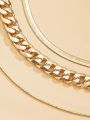 3pcs Minimalist Chain Necklace