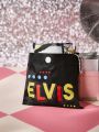 Elvis Presley X SHEIN Elvis Presley Collaboration Foldable Portable Shopping Bag