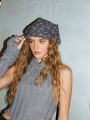 SHEIN ICON Fashion Star Print Beret Hat